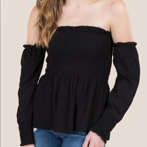 Off the shoulder top